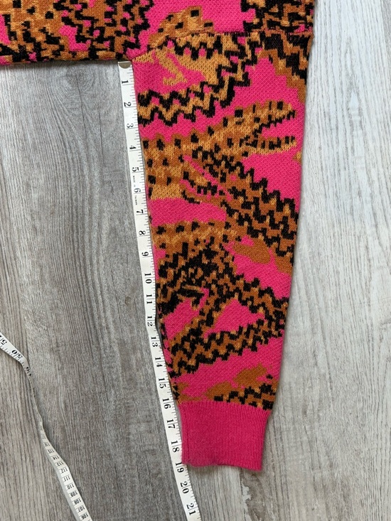 FARM Rio Croco Knit Cardigan Women’s Size XS Oversized Fit - Picture 11 of 15